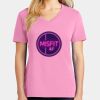 Ladies Core Cotton V Neck Tee Thumbnail